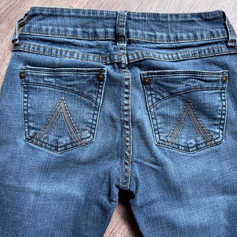 dELiA*s Dark Blue Denim Pants - Morgan - Size 0 Tall - Picture 10 of 11